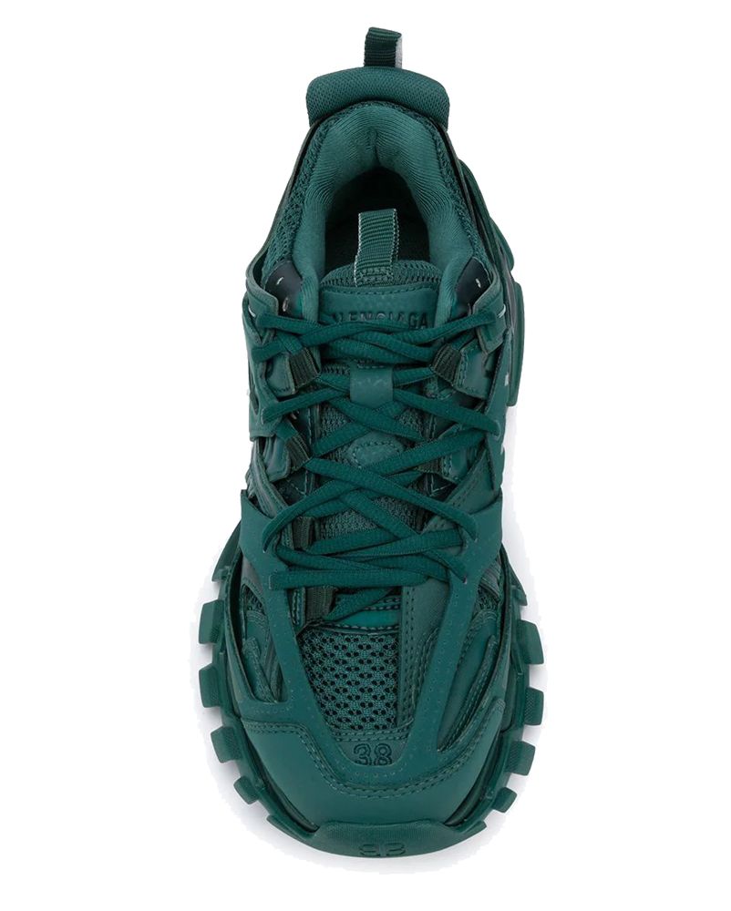 Best Fake Balenciaga Track Trainer "Dark Green" 542023W2LA13004